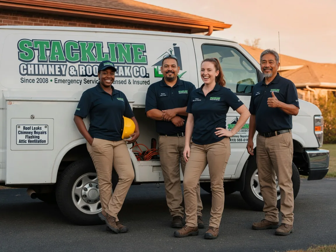 Chimney flashing repair company in Clayton, OH